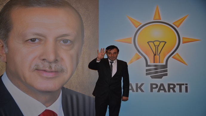 ÖMER EROĞLU AK PARTİ `DEN RESMİ MÜRACAATINI YAPTI VE KABUL EDİLDİ