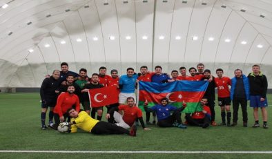 Estoniyadakı “Qarabağ” futbol klubu türk icmasının komandası ilə qarşılaşıb