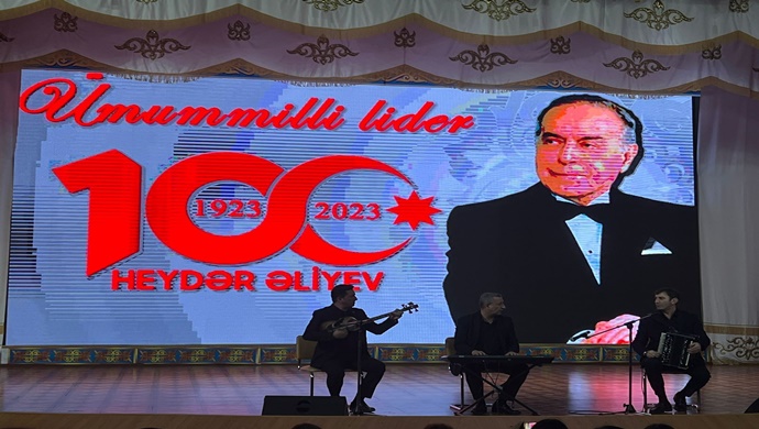 Kostanayda Heydər Əliyevin 100 illiyi və Azərbaycan Mədəniyyət Günləri təntənə ilə qeyd edilib