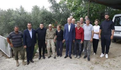 Cumhurbaşkanı Ersin Tatar, Lefke bölgesini ziyaret ederek üreticilerle ve halkla bir araya geldi; Aplıç Sınır Kapısı’nı ziyaret etti