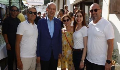 Cumhurbaşkanı Ersin Tatar, Lefke Hurma Festivali’ne katıldı