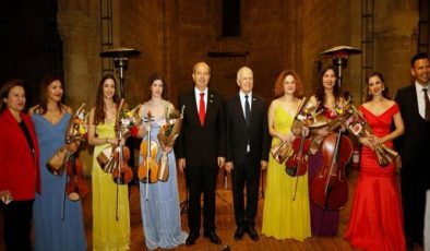 Cumhurbaşkanı Ersin Tatar, Dünya Kadınlar Günü Konseri’ni izledi