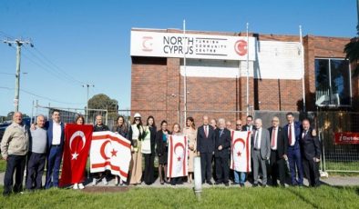 Cumhurbaşkanı Ersin Tatar, Victoria’da yenilenen Kuzey Kıbrıs Türk Toplum Merkezi binasının sembolik açılışına katıldı