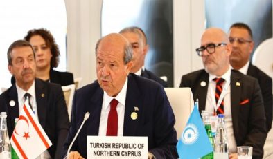Cumhurbaşkanı Ersin Tatar, TDT Zirvesinde konuşma yaptı