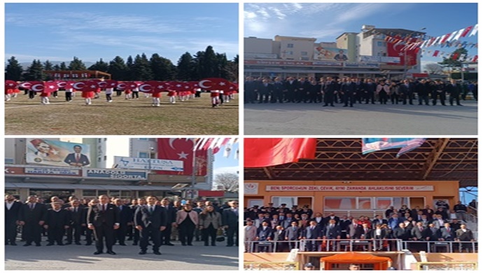ERZİN İLÇESİNİN DÜŞMAN İŞGALİNİN KURTULUŞUNUN 103.YIL DÖNÜMÜ MUHTEŞEM BİR ŞEKİLDE KUTLANDI